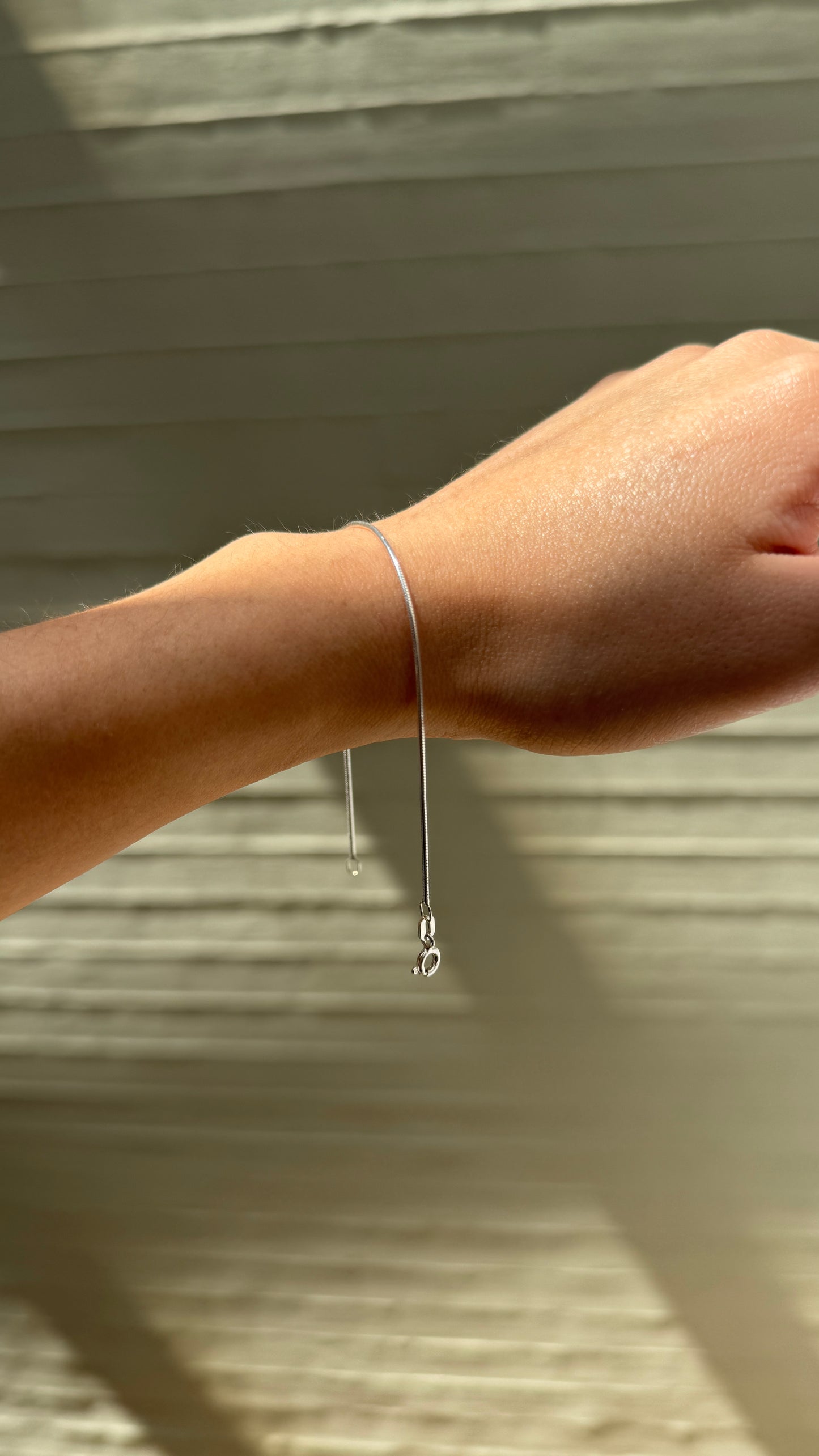 Pulsera Cola de Ratón Plata