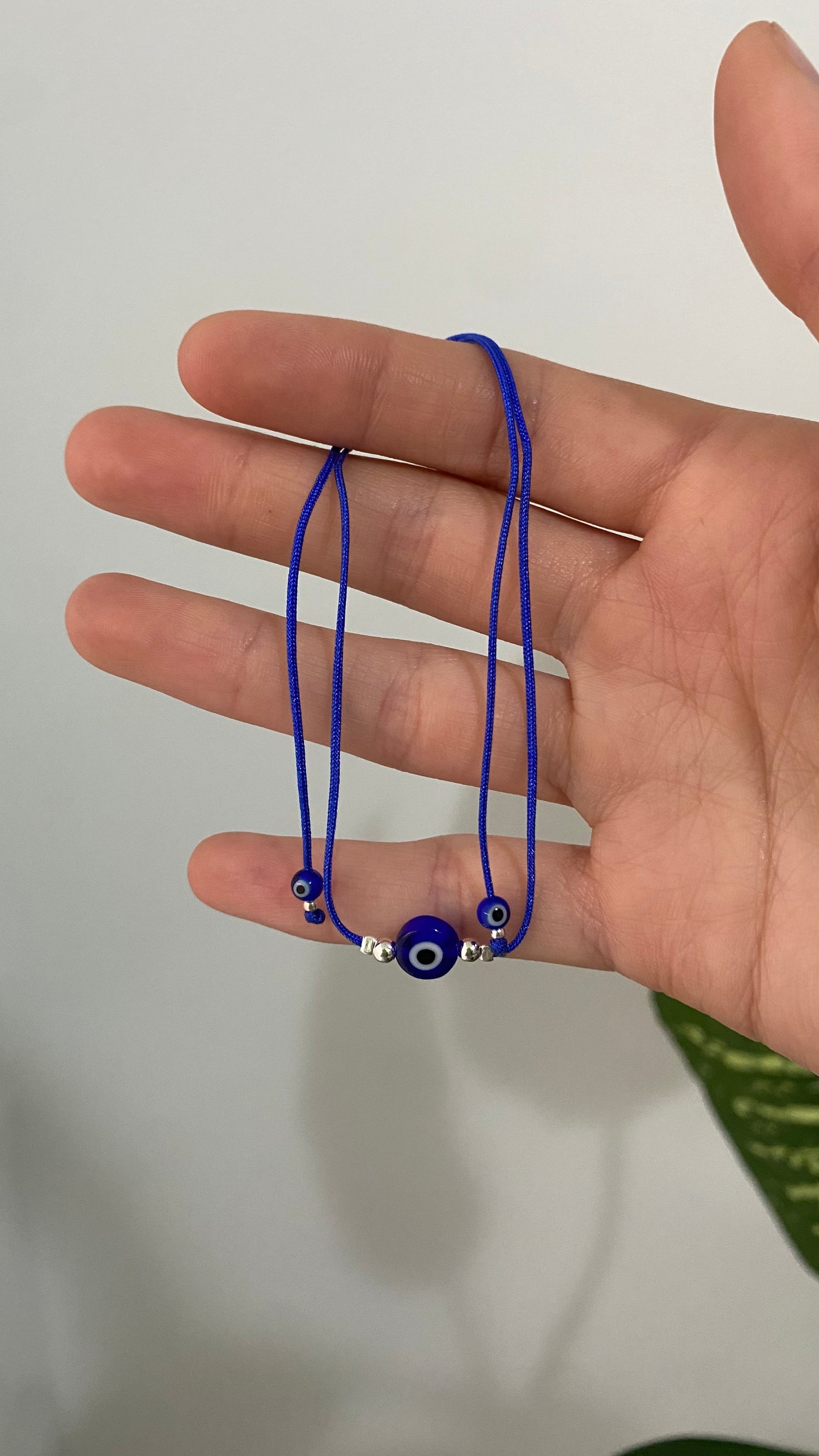 Pulsera/tobillera Ojo Plata