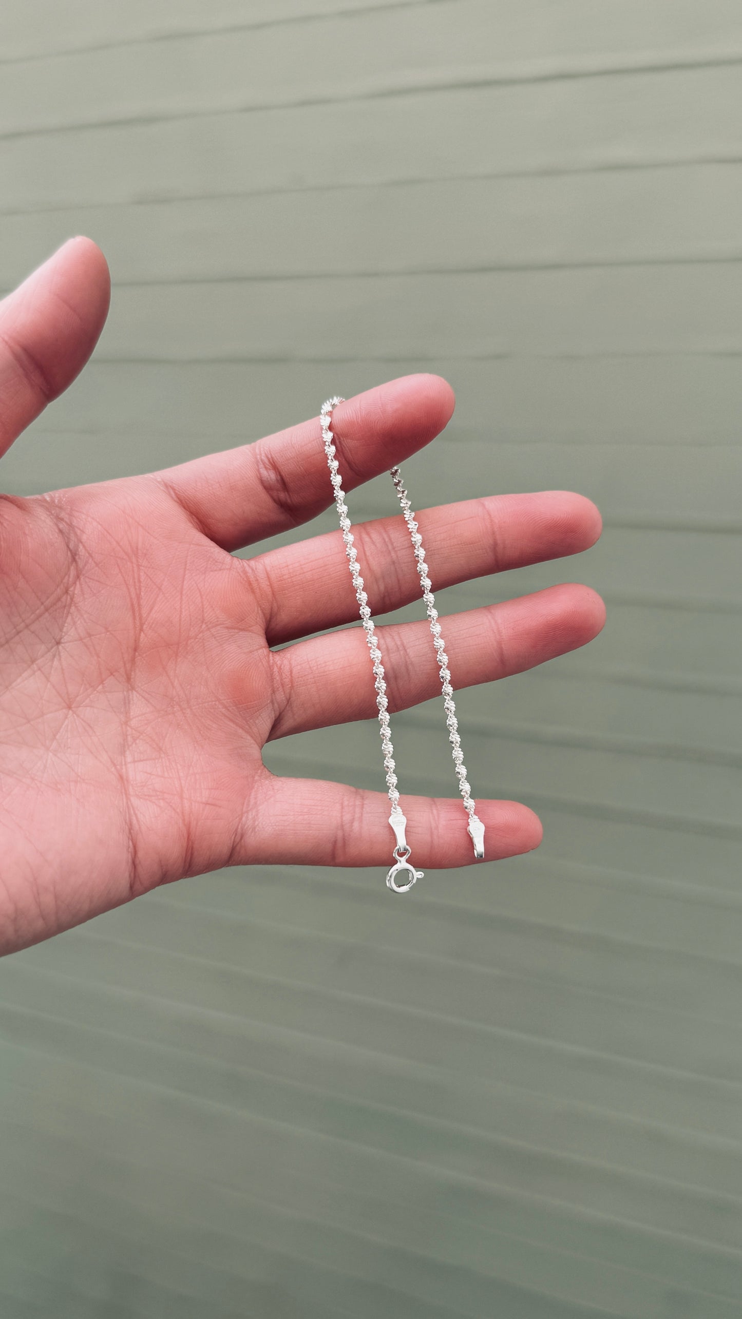 Pulsera Espiral Plata