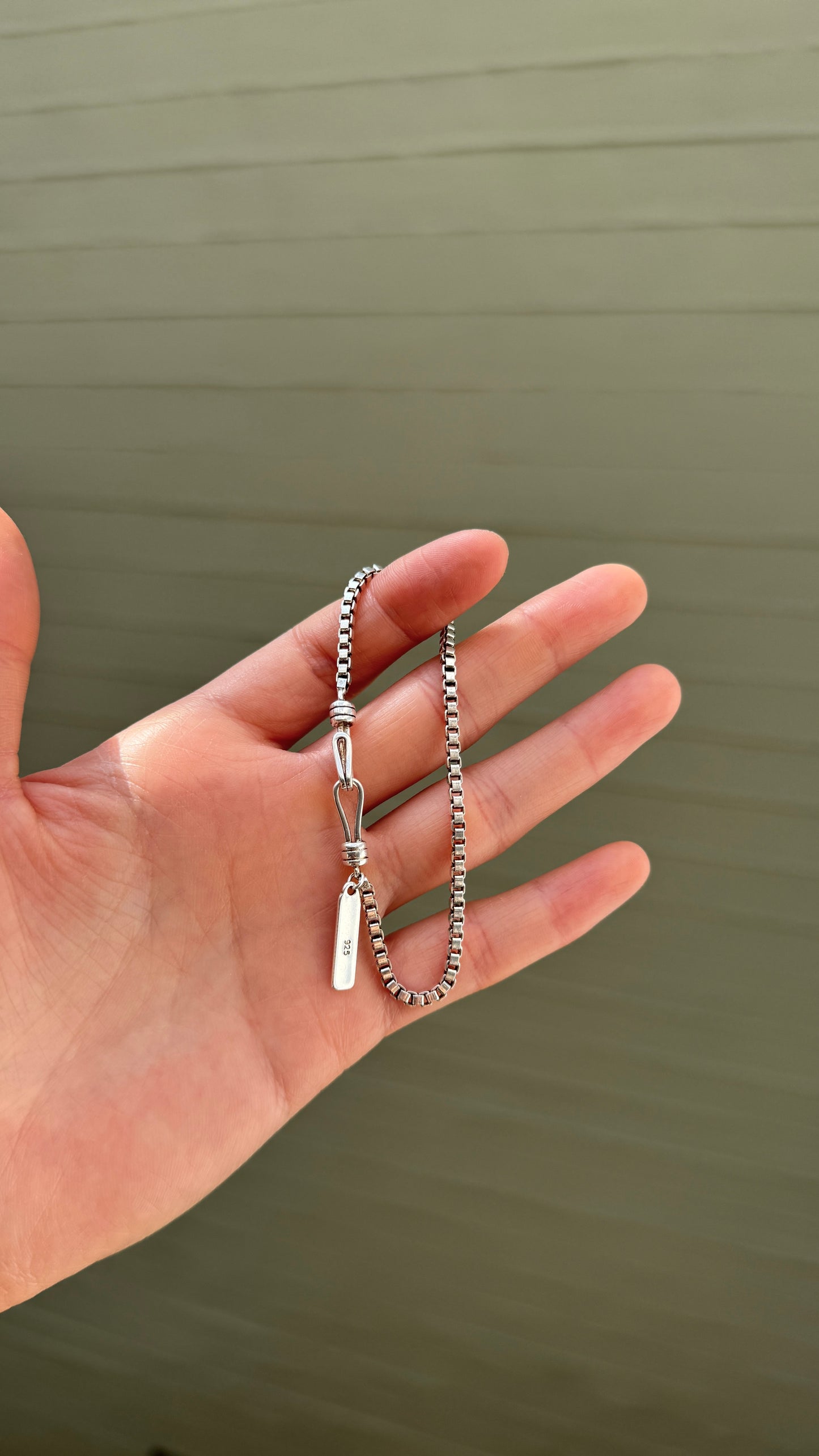 Pulsera Gancho Plata