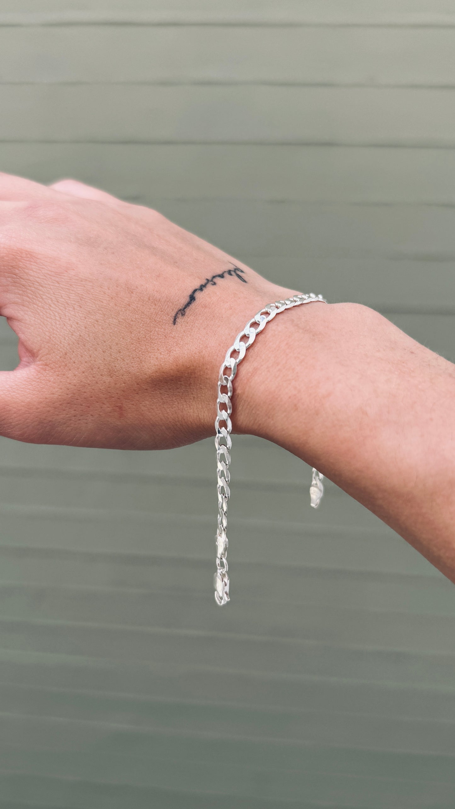 Pulsera Eslabón Plata