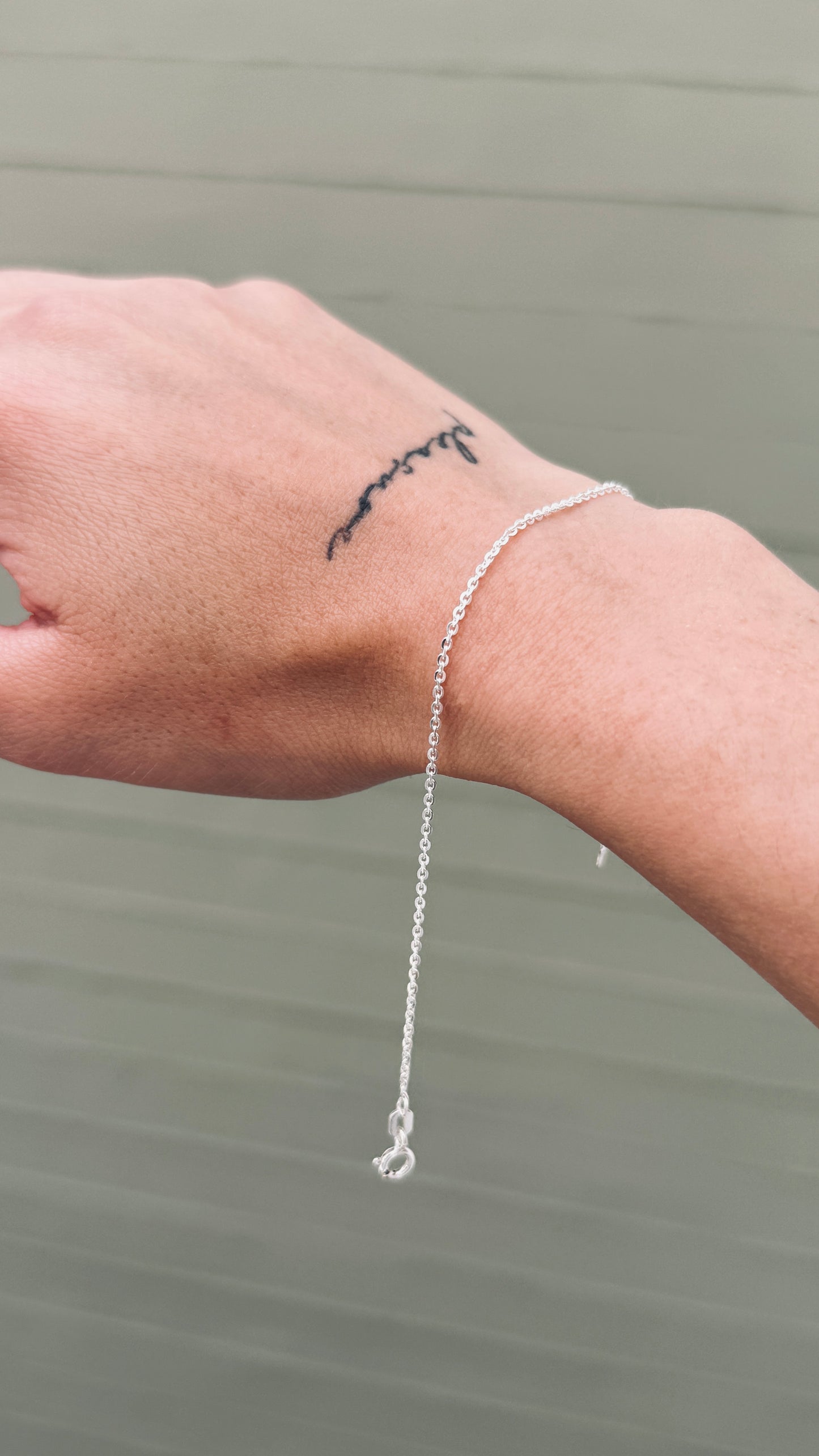 Pulsera Eslabón Mini Plata