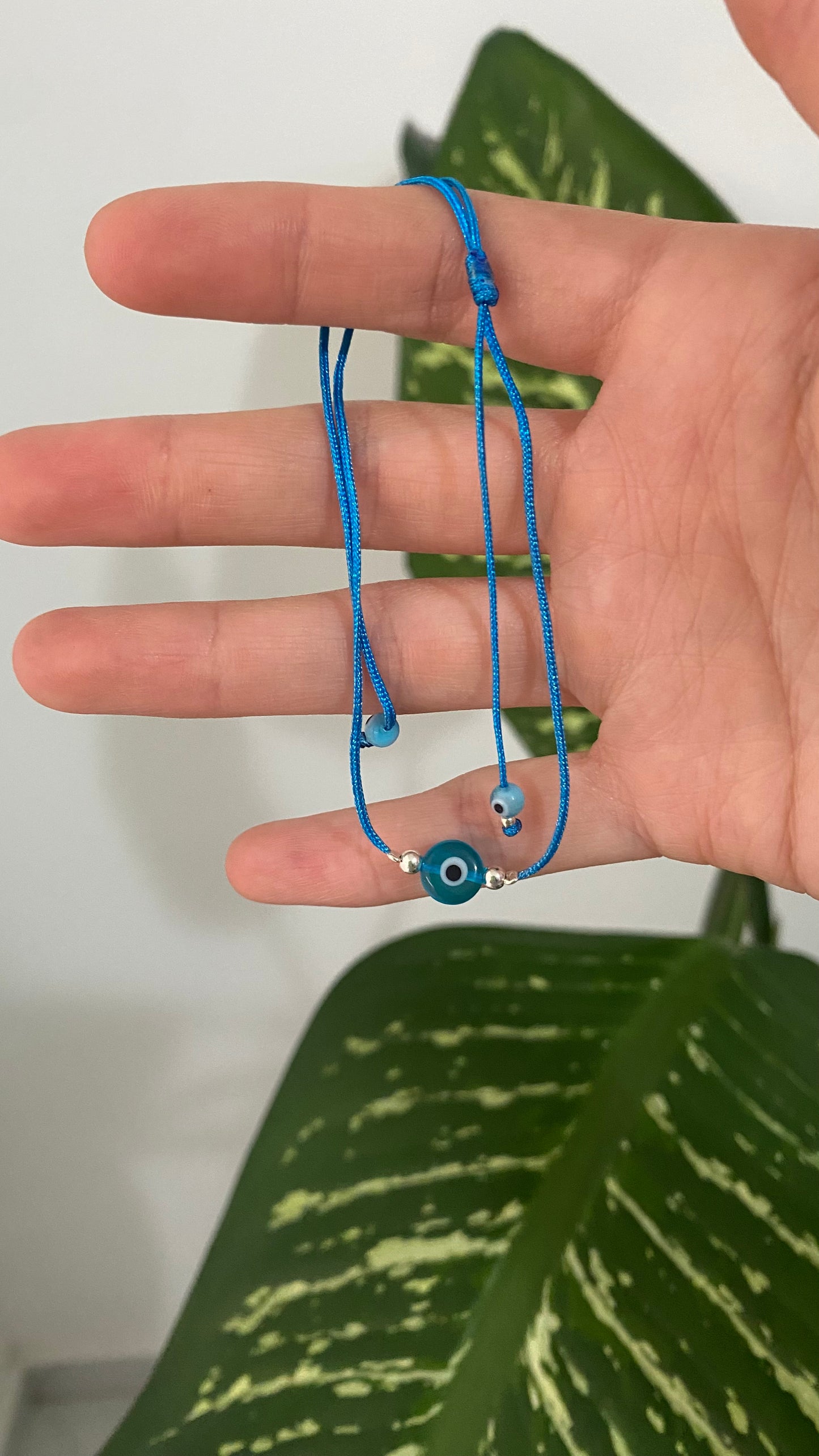 Pulsera/tobillera Ojo Plata