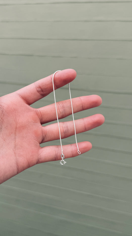 Pulsera Cola de Ratón Plata