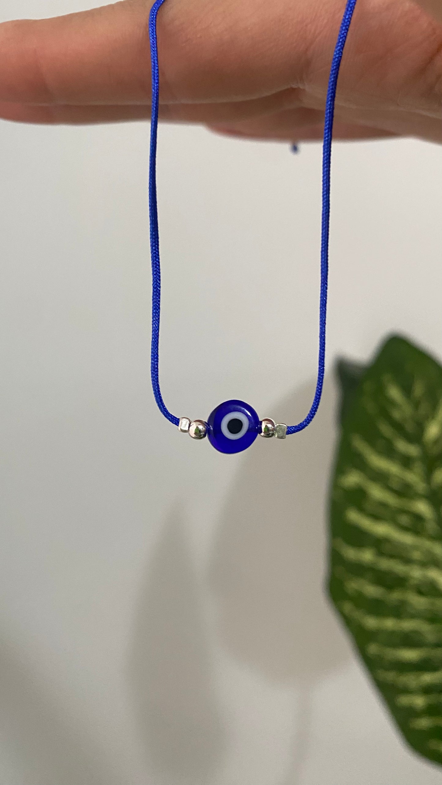 Pulsera/tobillera Ojo Plata