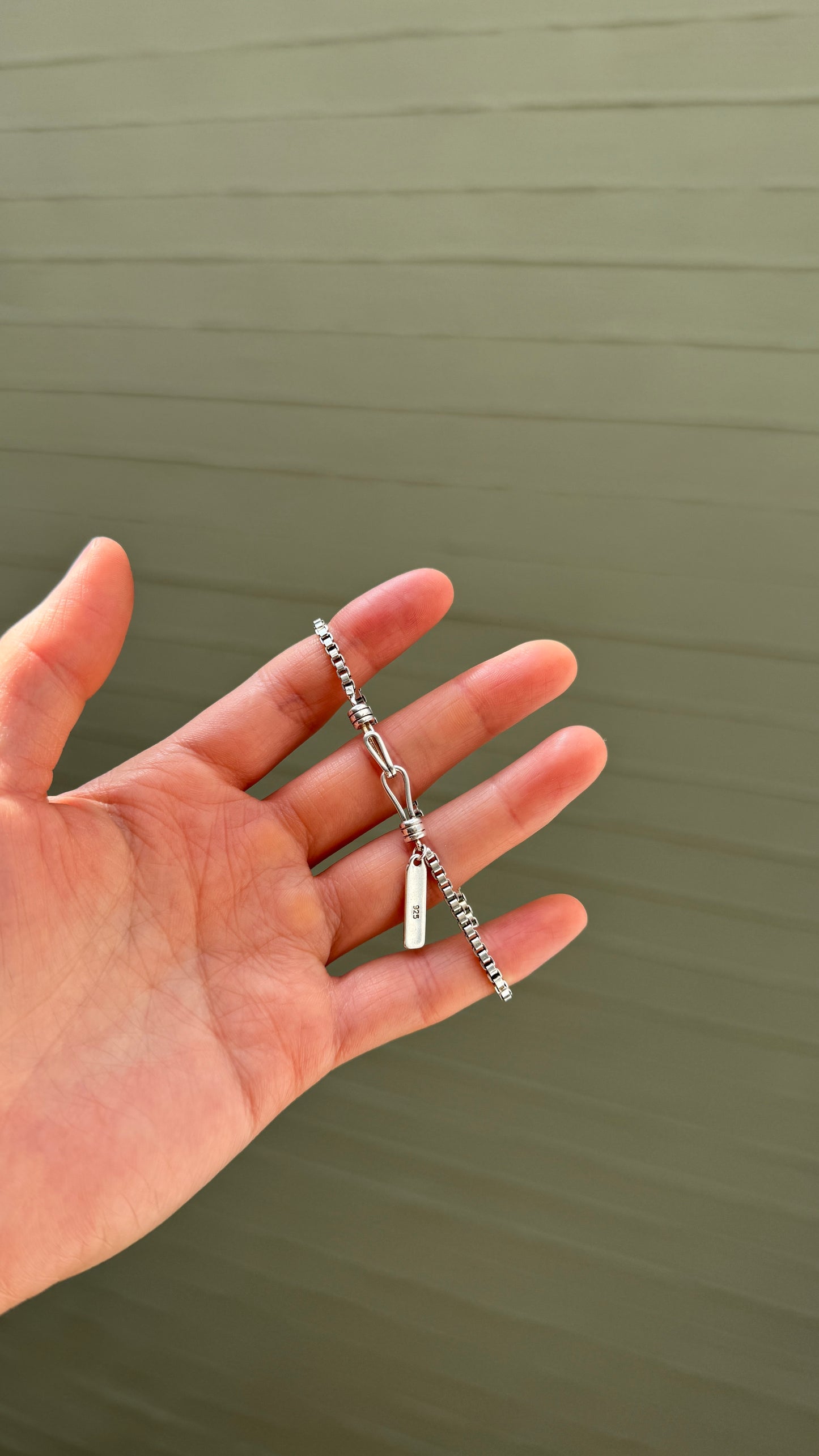 Pulsera Gancho Plata