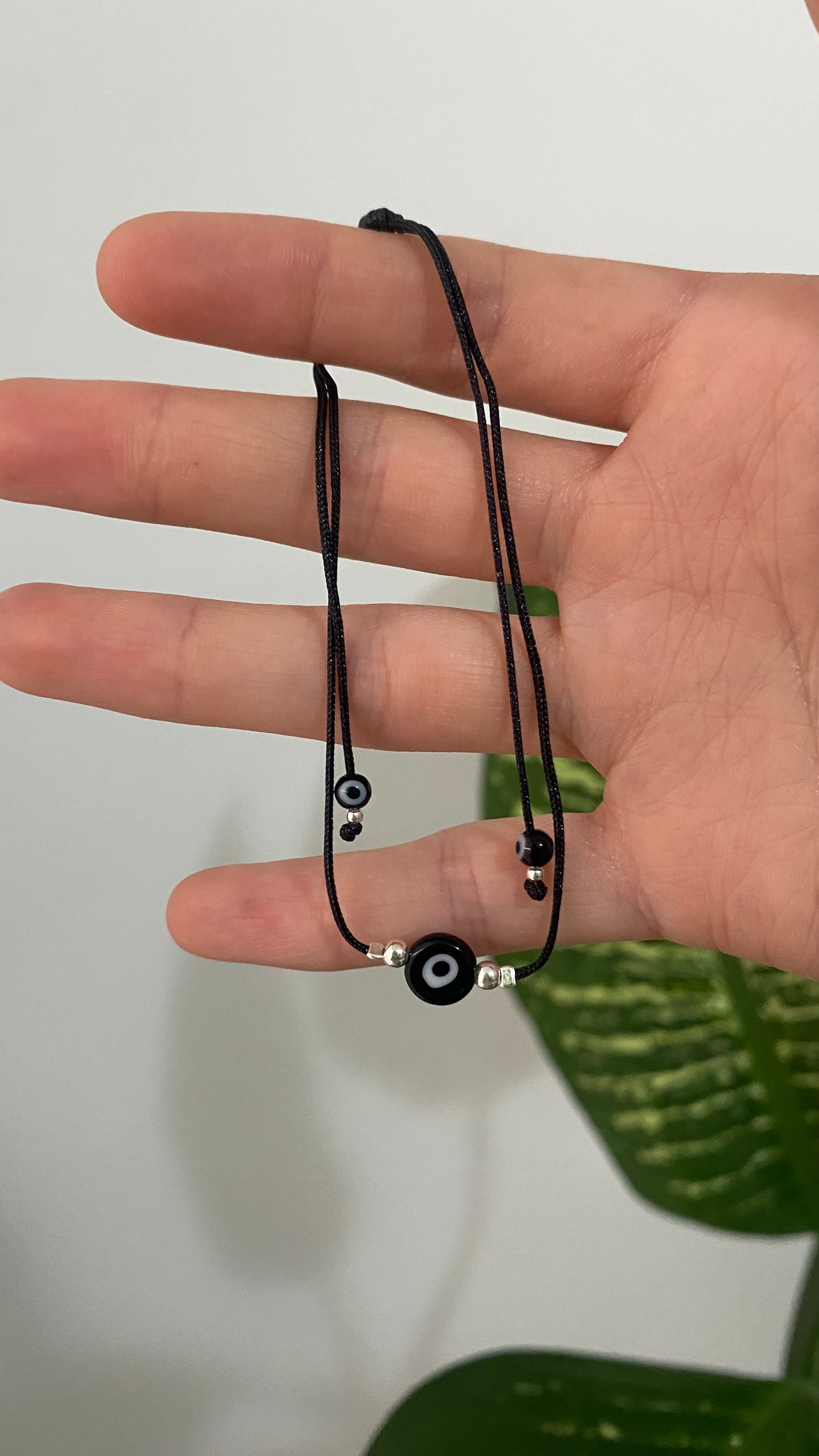 Pulsera/tobillera Ojo Plata