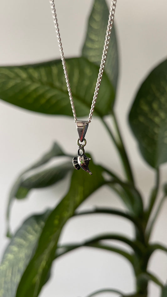 Collar Lámpara Plata