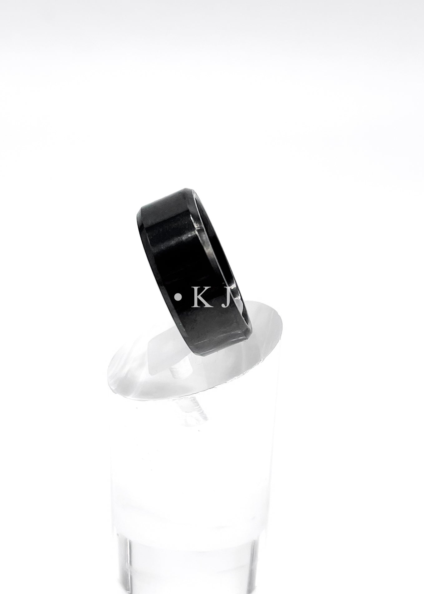 Anillo Liso Negro